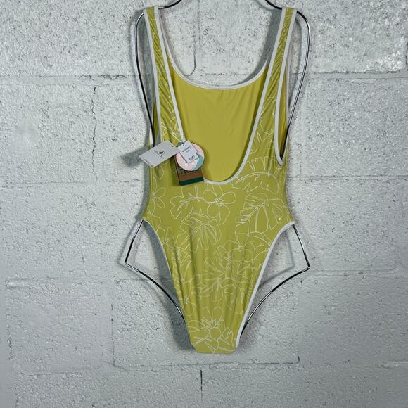 Volcom CITRON Juniors Tropicoco Reversible 1pcs Swimsuit coverup set XS $134 - Picture 3 of 14
